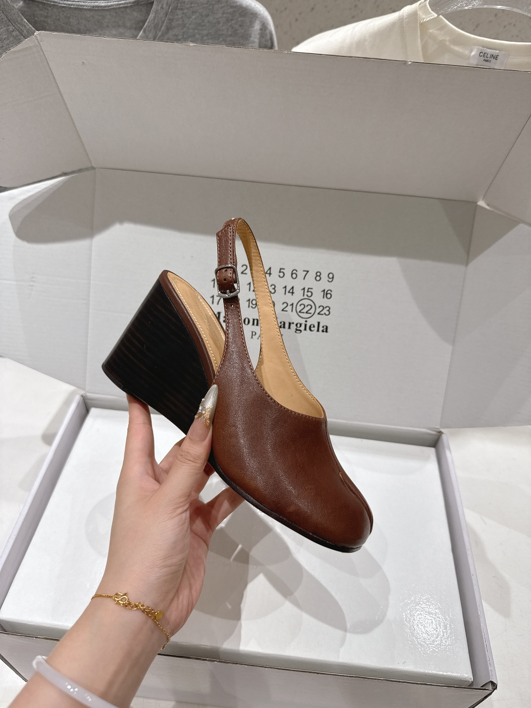 高版本出厂 【Maison Margiela】MM6马吉拉2026ss新品夏季高跟分趾凉鞋～夏季百搭款舒
