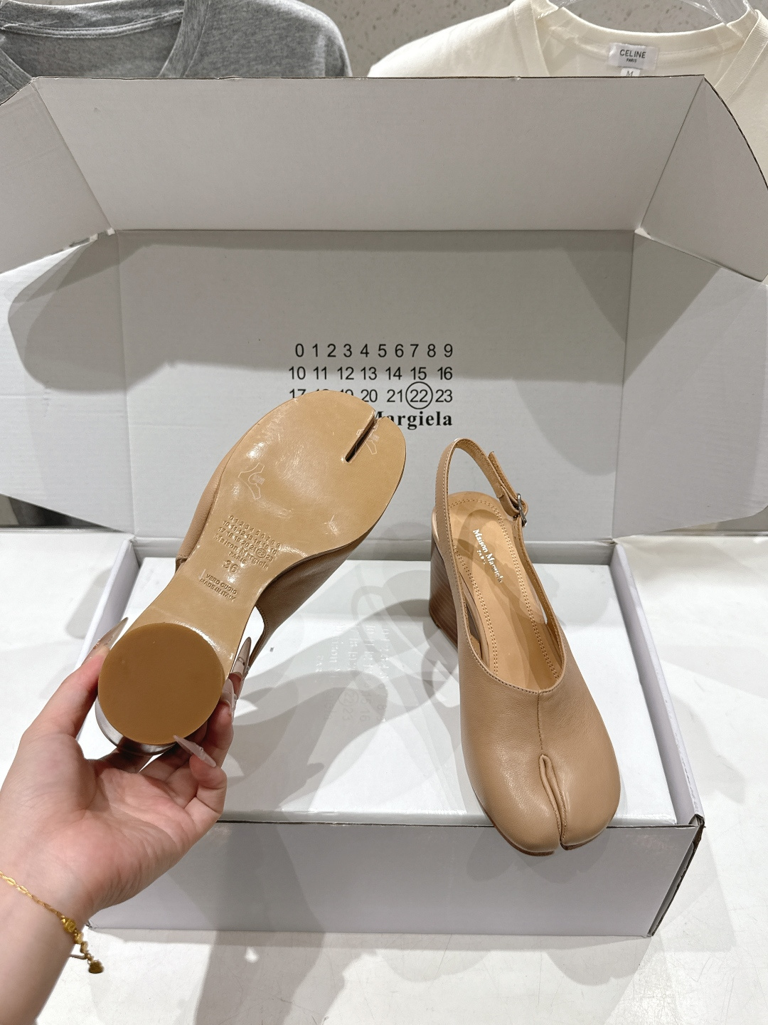 高版本出厂 【Maison Margiela】MM6马吉拉2026ss新品夏季高跟分趾凉鞋～夏季百搭款舒