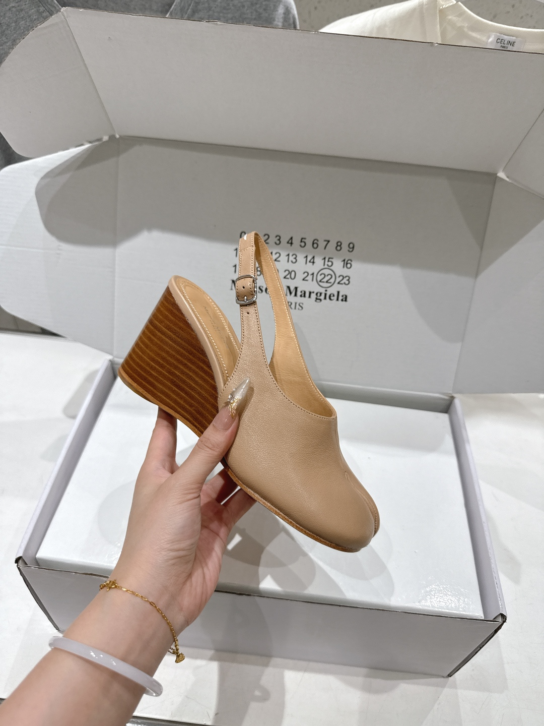高版本出厂 【Maison Margiela】MM6马吉拉2026ss新品夏季高跟分趾凉鞋～夏季百搭款舒