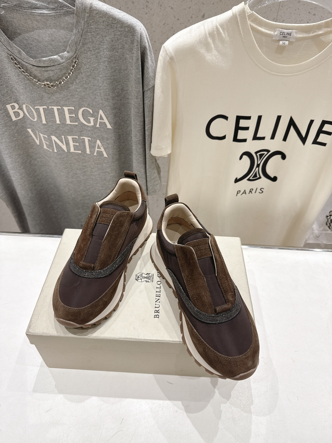 高版本出厂  Brunello Cucinelli 新款BC经典休闲鞋运动鞋系列单鞋BC是意大利知名品牌