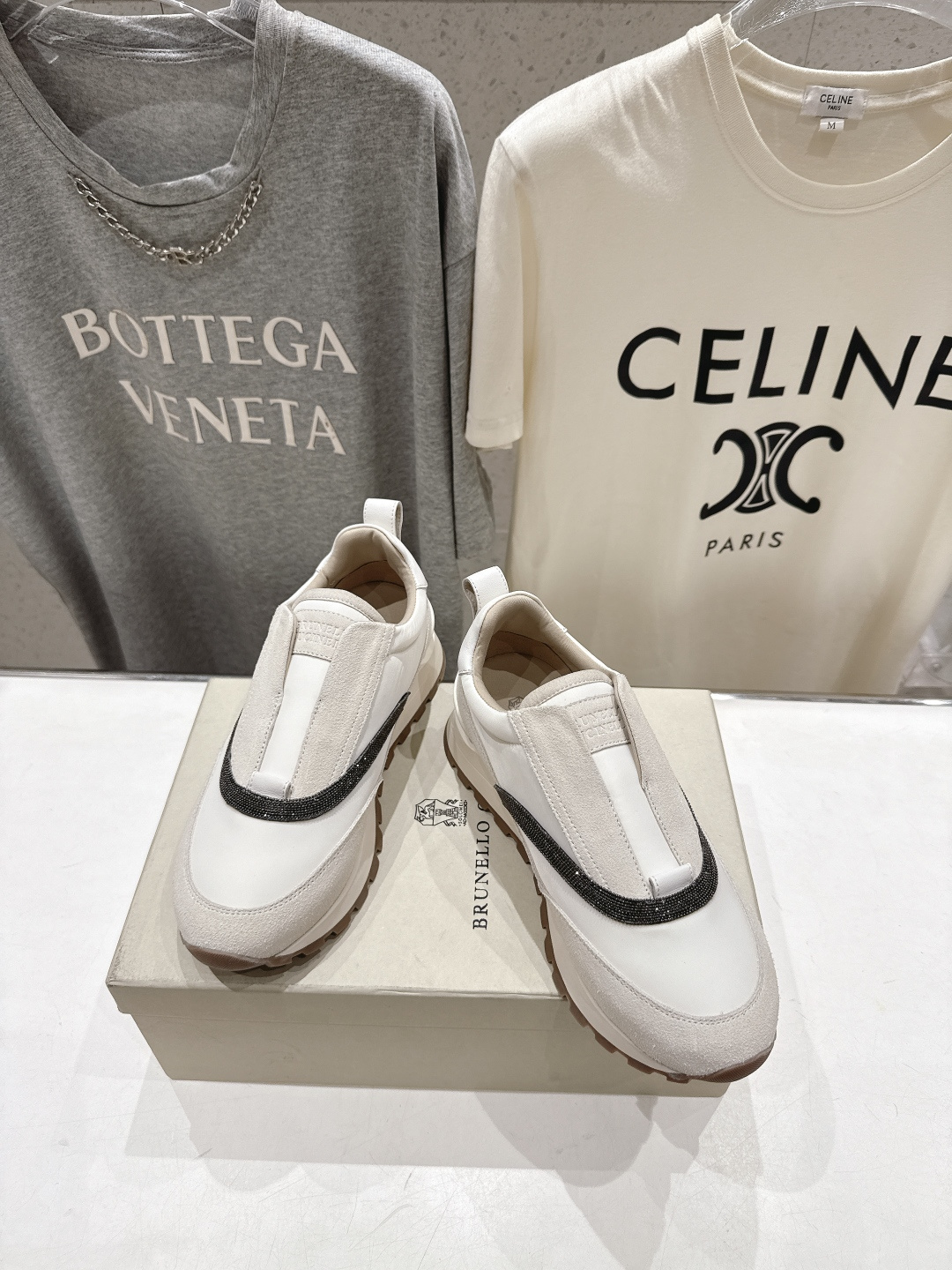 高版本出厂  Brunello Cucinelli 新款BC经典休闲鞋运动鞋系列单鞋BC是意大利知名品牌