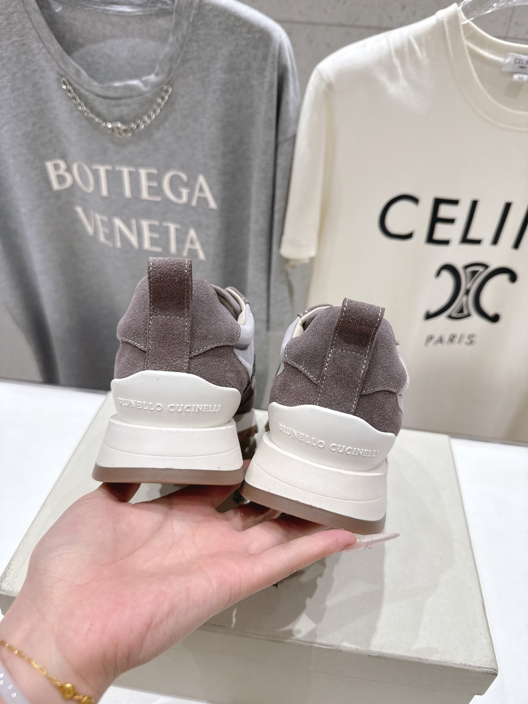 高版本出厂  Brunello Cucinelli 新款BC经典休闲鞋运动鞋系列单鞋BC是意大利知名品牌
