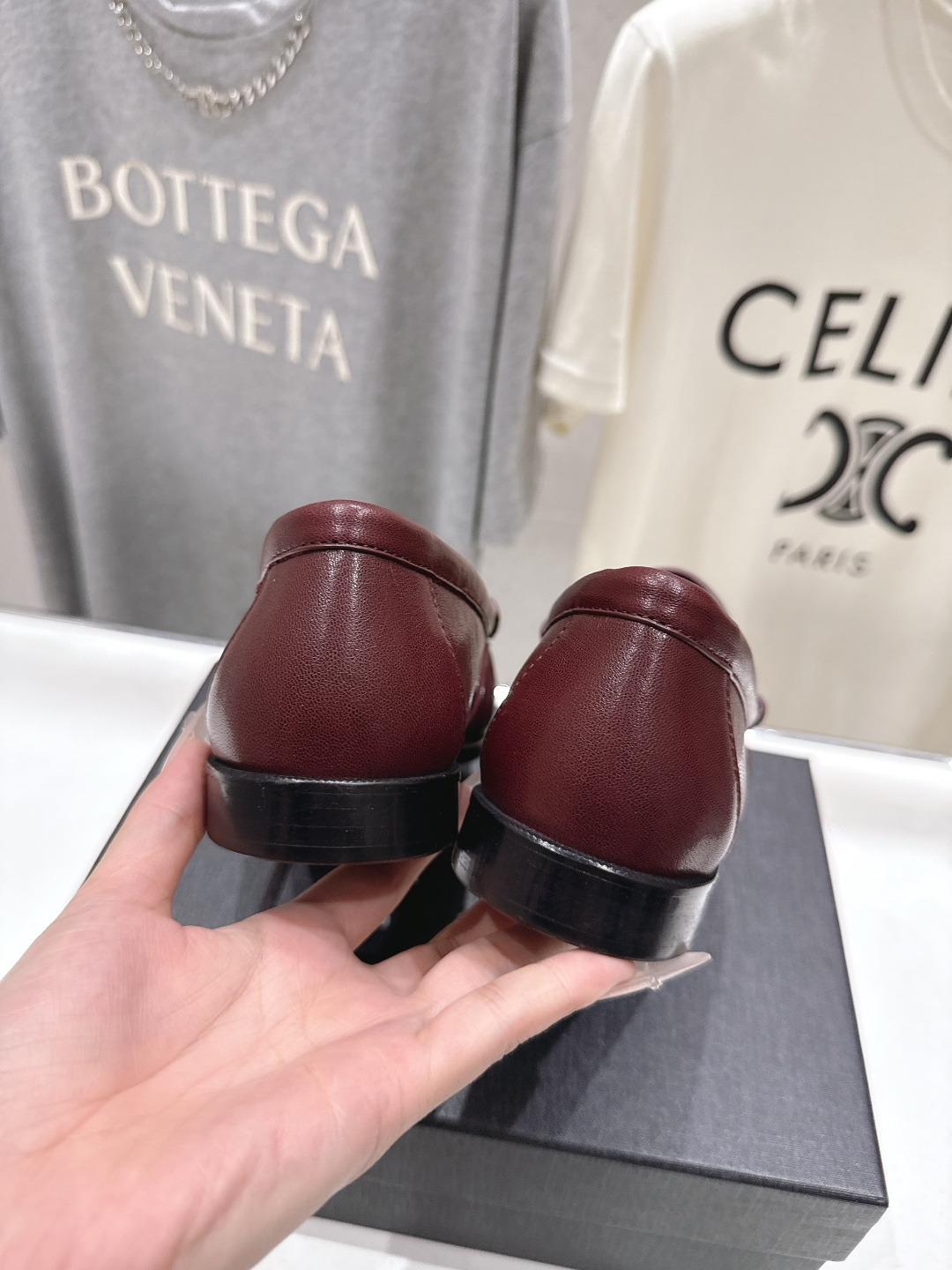 高版本出厂 男码+20   SAINT LAURENT/圣罗兰YSL 26ss爆款平底鞋情侣款玛丽珍一脚