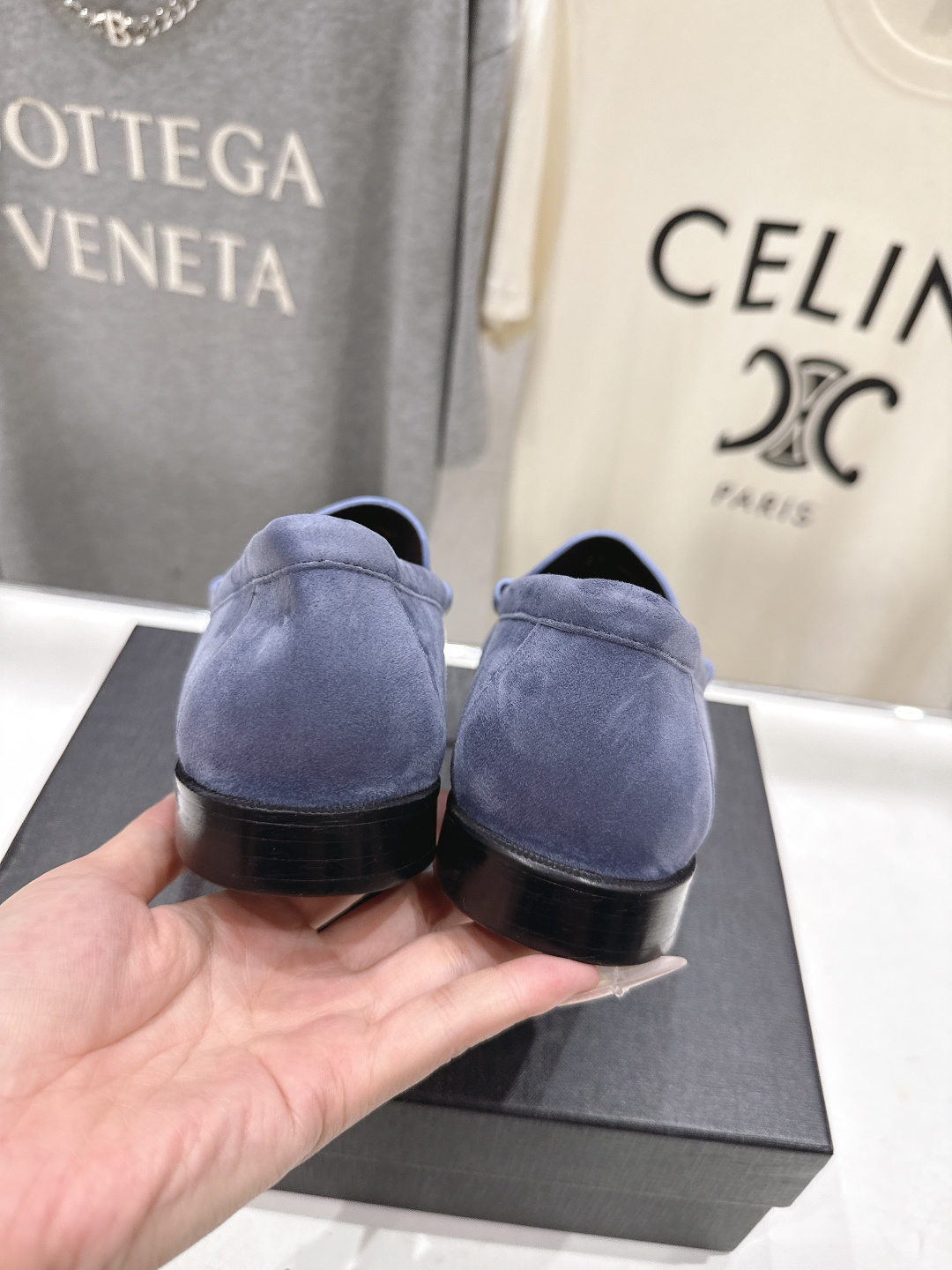 高版本出厂 男码+20   SAINT LAURENT/圣罗兰YSL 26ss爆款平底鞋情侣款玛丽珍一脚