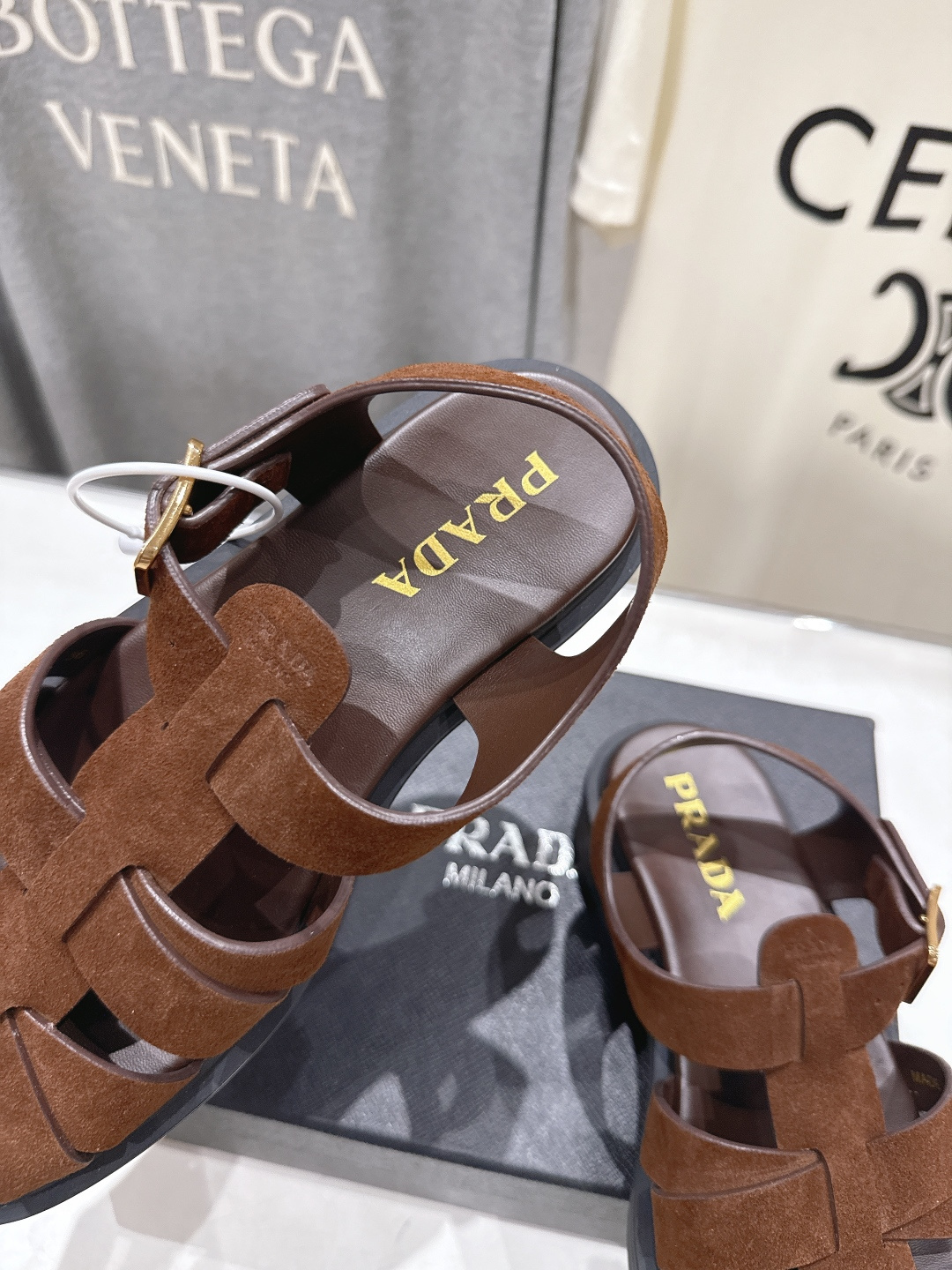 高版本出厂 Prada/普拉达F029 2026ss夏季新款复古风沙滩厚底凉鞋这个鞋型真的属于经典不会过