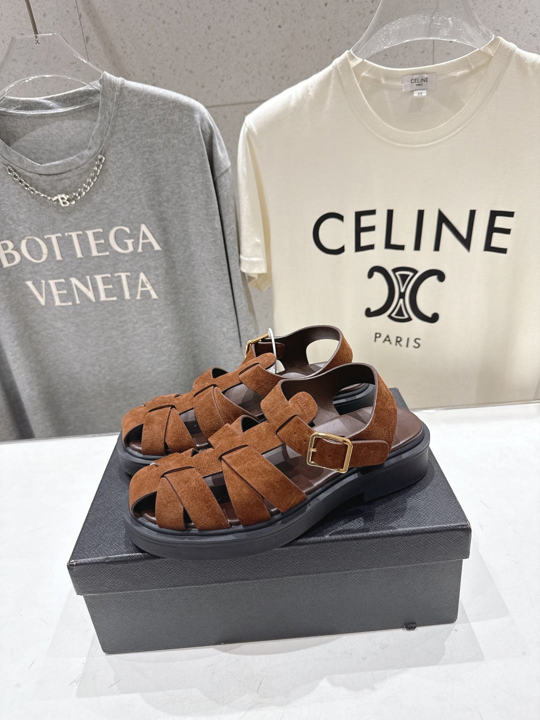高版本出厂 Prada/普拉达F029 2026ss夏季新款复古风沙滩厚底凉鞋这个鞋型真的属于经典不会过