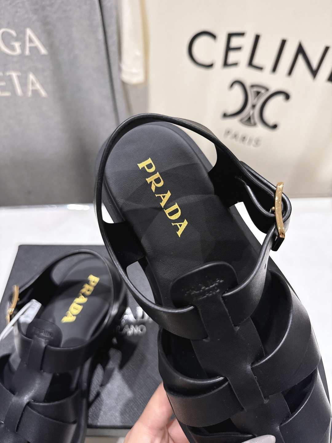 高版本出厂 Prada/普拉达F029 2026ss夏季新款复古风沙滩厚底凉鞋这个鞋型真的属于经典不会过