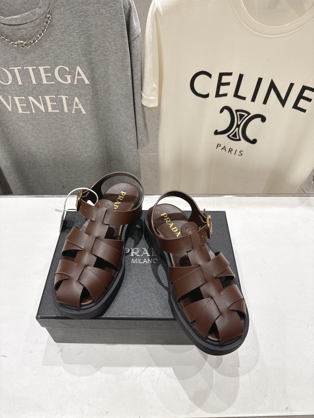 高版本出厂 Prada/普拉达F029 2026ss夏季新款复古风沙滩厚底凉鞋这个鞋型真的属于经典不会过