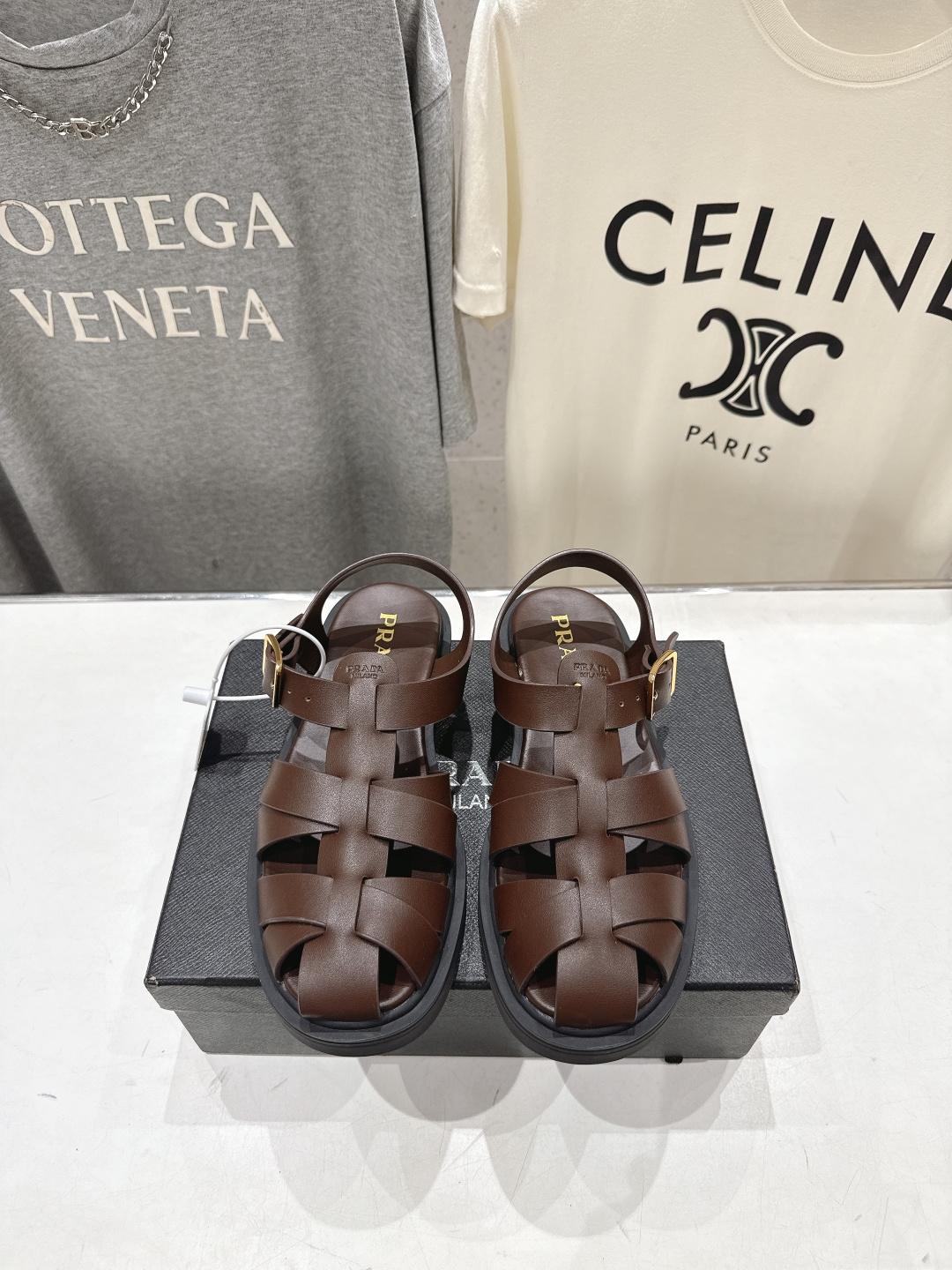 高版本出厂 Prada/普拉达F029 2026ss夏季新款复古风沙滩厚底凉鞋这个鞋型真的属于经典不会过