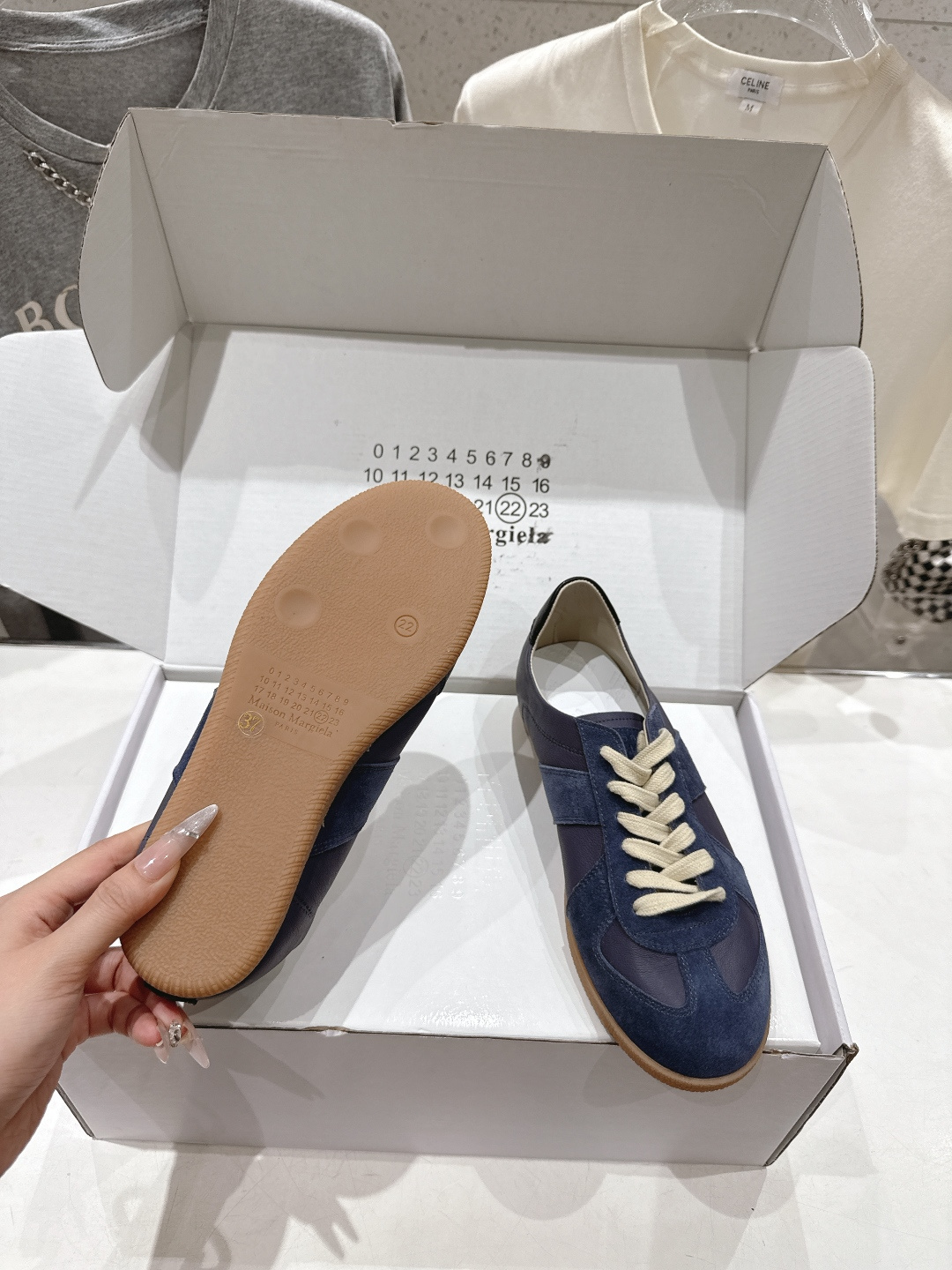 高版本出厂 情侣款  Maison Margiela 马吉拉MM6新款休闲鞋板鞋德训鞋...顶级品质 新