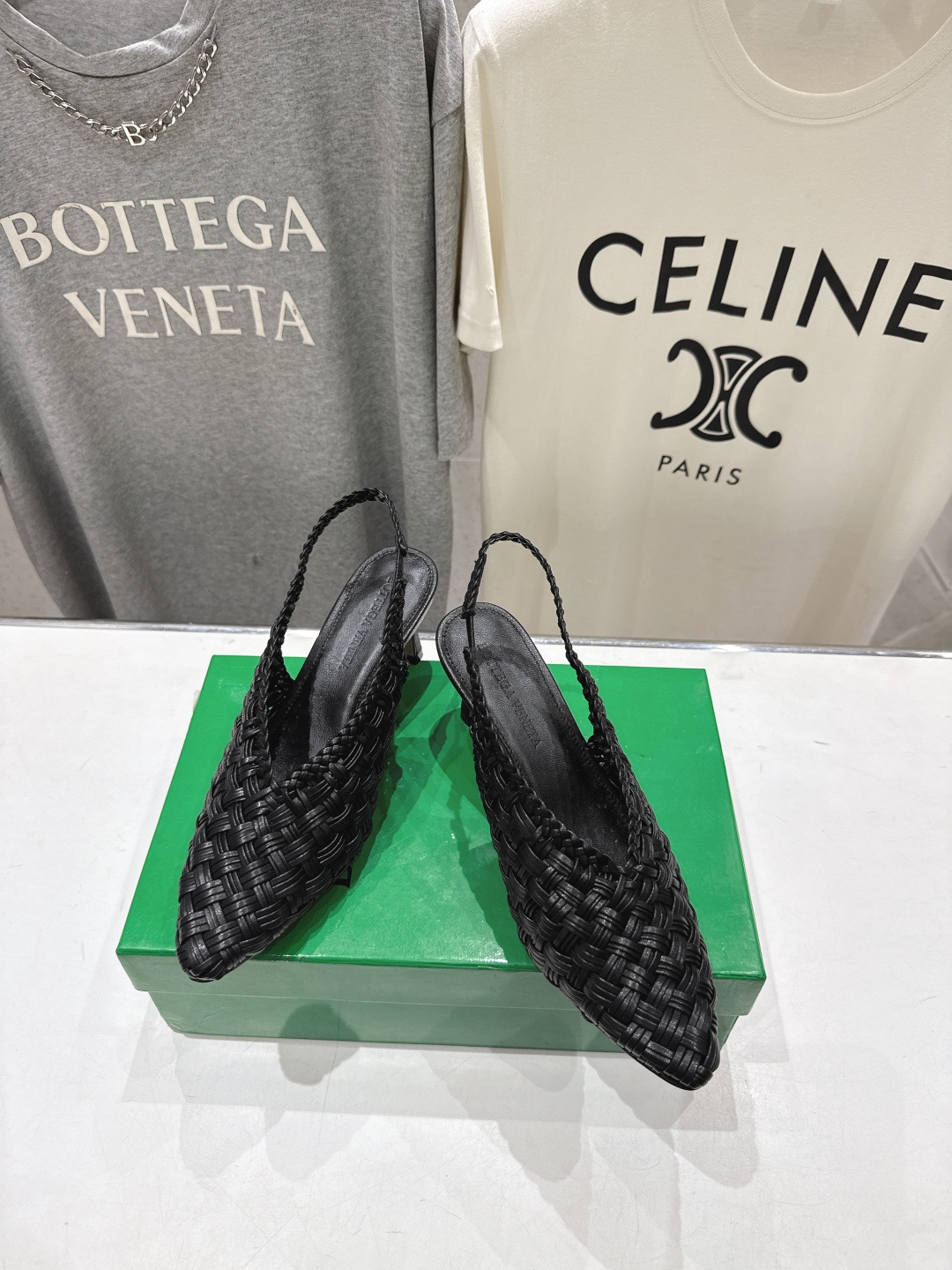 高版本出厂 Bottega Veneta/BV F065 2026ss夏季新款Parco Mule女士编