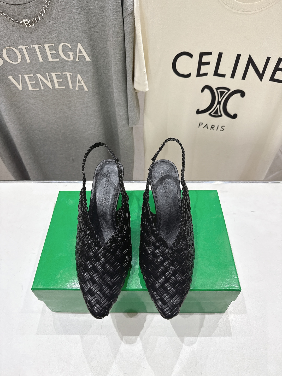 高版本出厂 Bottega Veneta/BV F065 2026ss夏季新款Parco Mule女士编