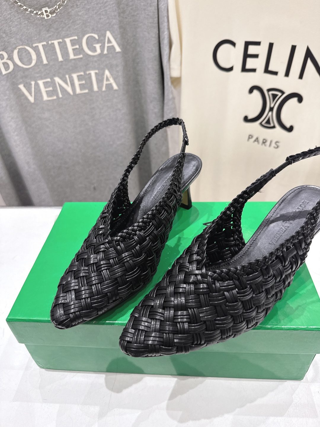 高版本出厂 Bottega Veneta/BV F065 2026ss夏季新款Parco Mule女士编