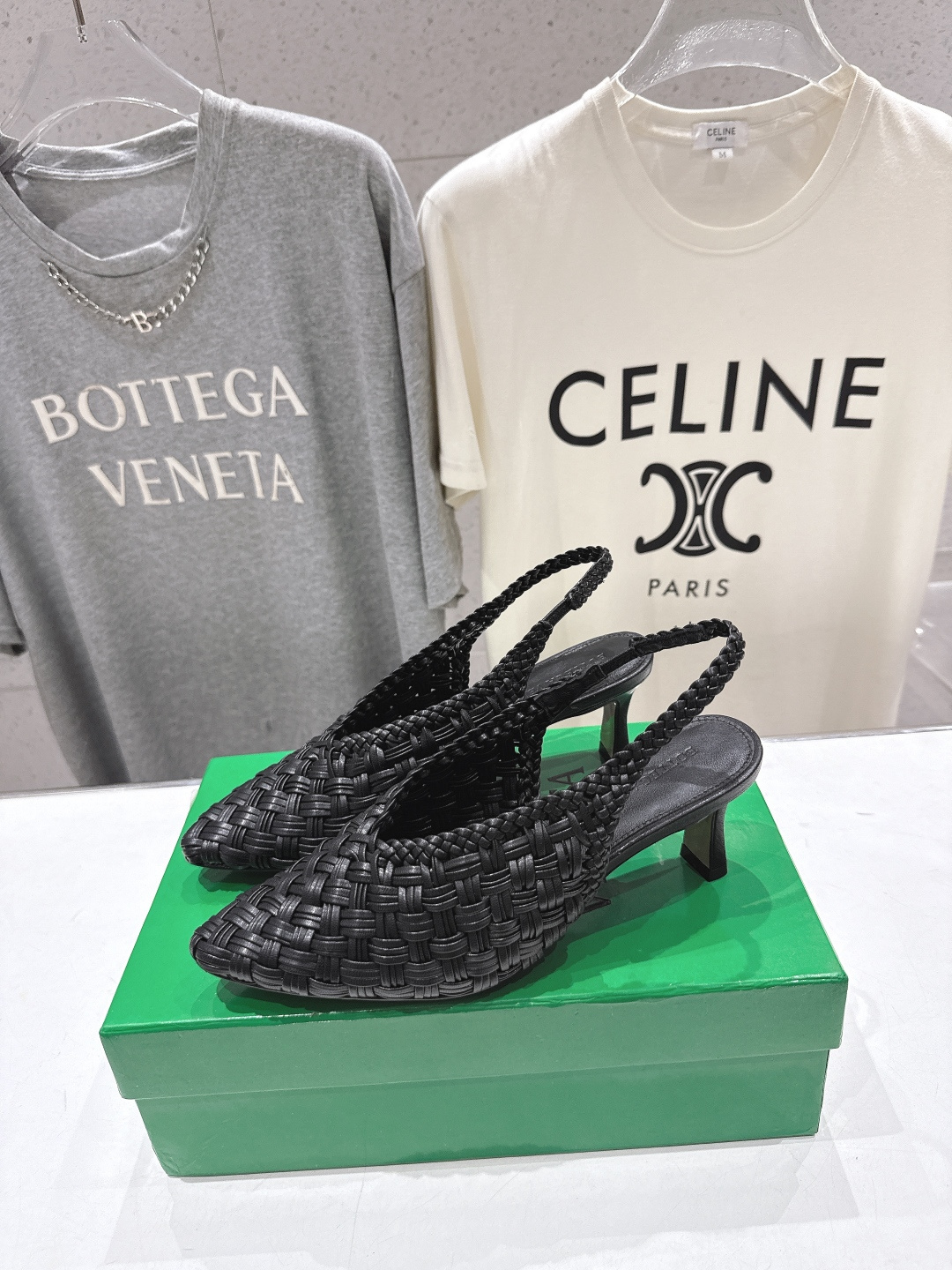 高版本出厂 Bottega Veneta/BV F065 2026ss夏季新款Parco Mule女士编