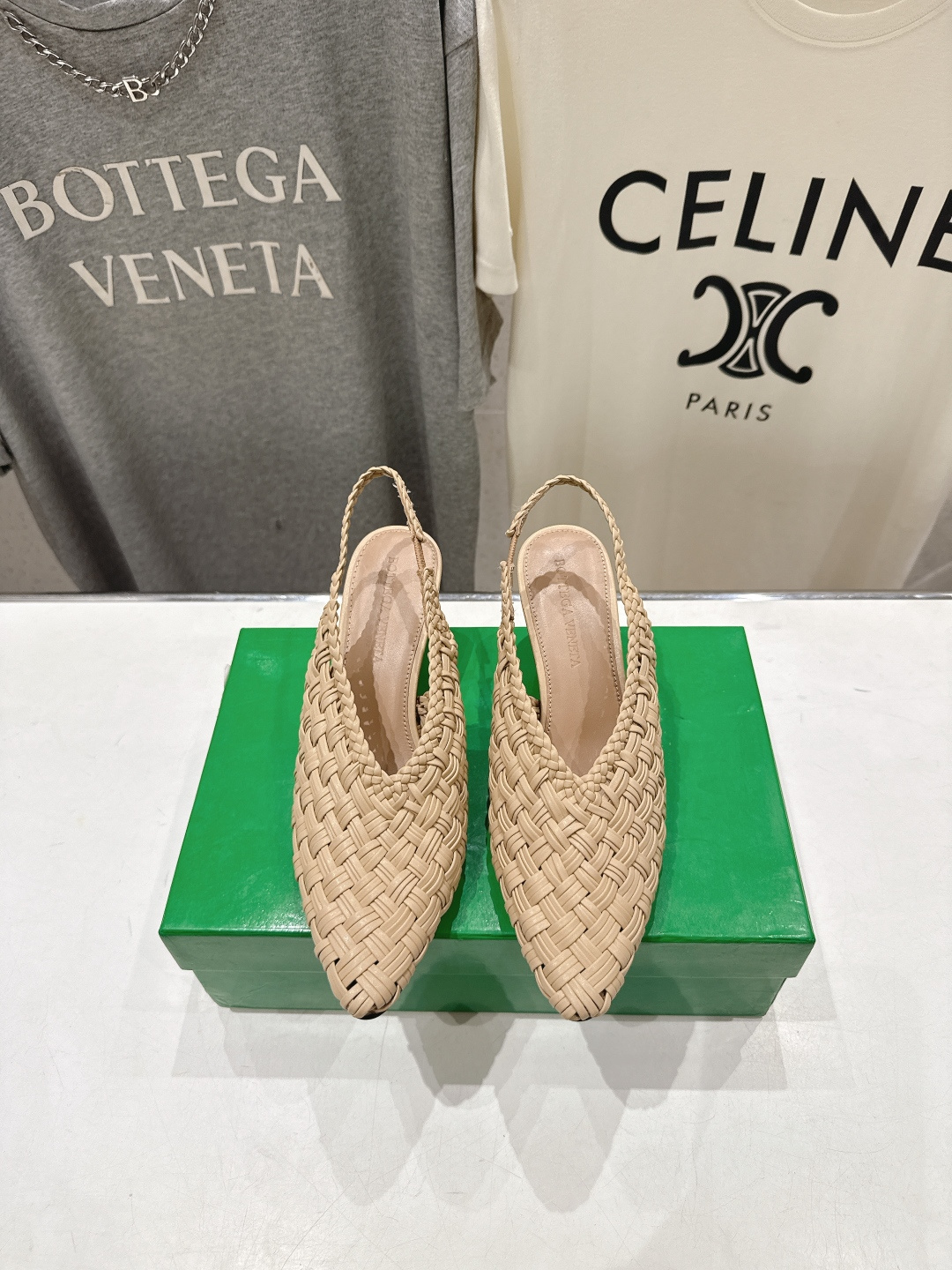 高版本出厂 Bottega Veneta/BV F065 2026ss夏季新款Parco Mule女士编