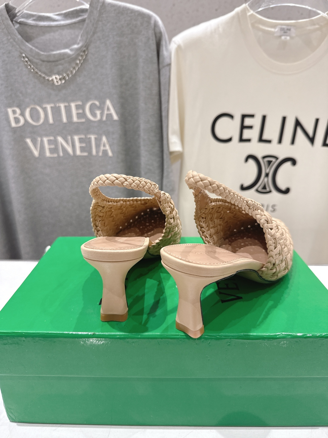 高版本出厂 Bottega Veneta/BV F065 2026ss夏季新款Parco Mule女士编