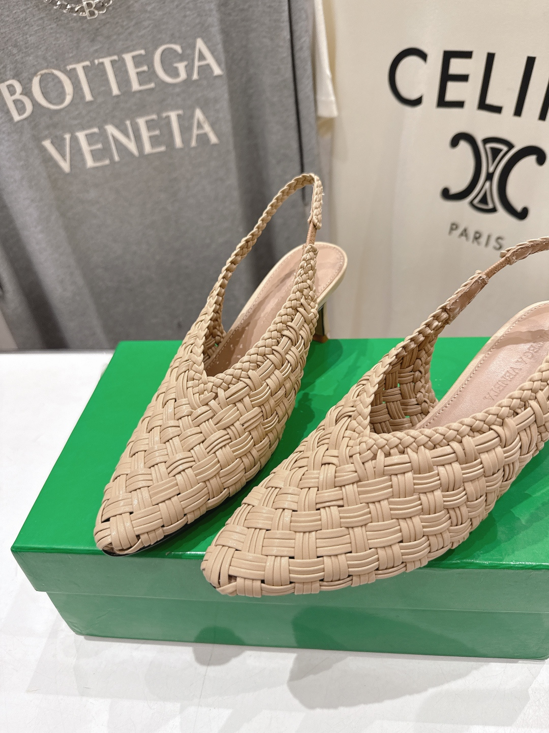高版本出厂 Bottega Veneta/BV F065 2026ss夏季新款Parco Mule女士编