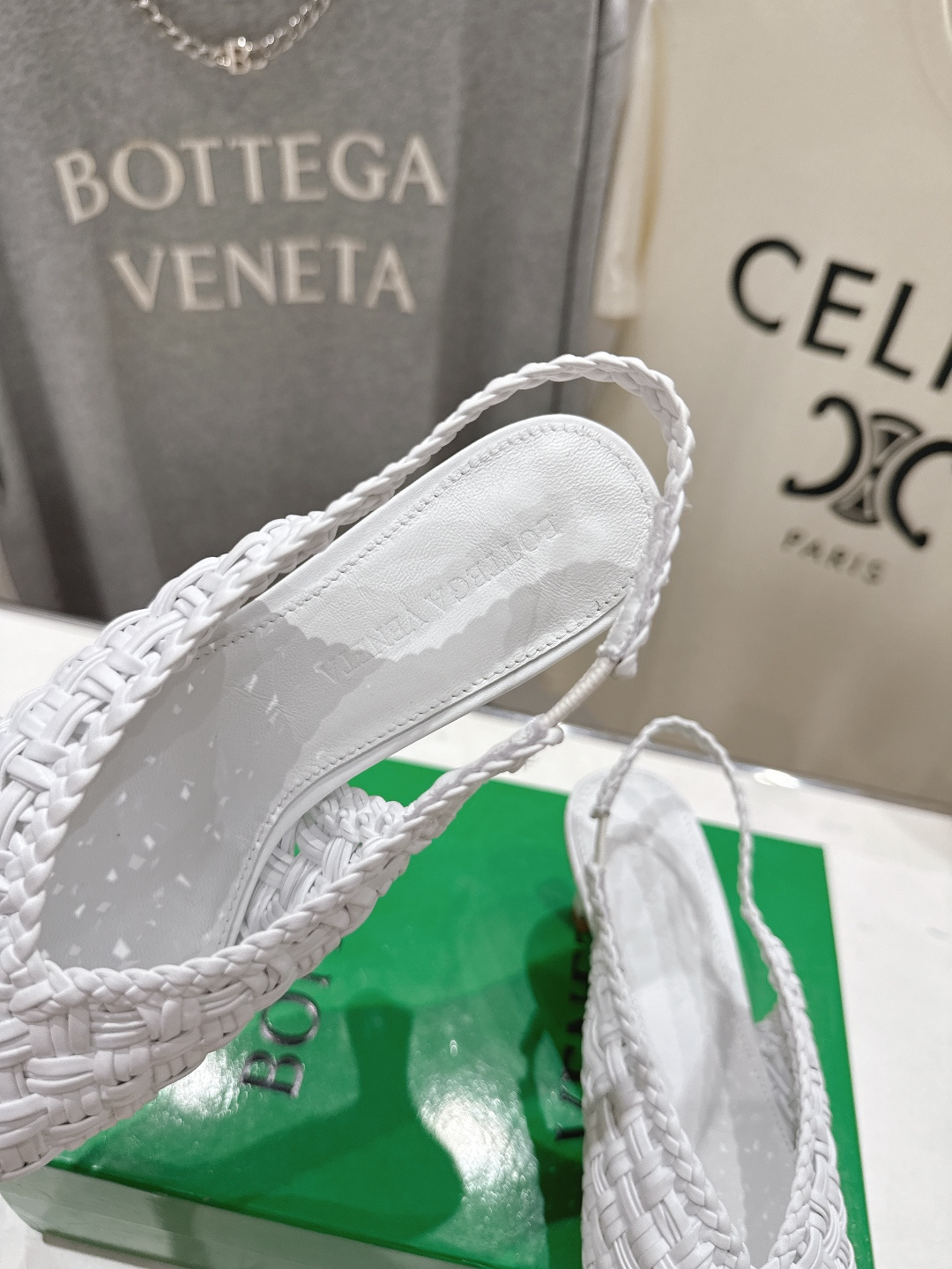 高版本出厂 Bottega Veneta/BV F065 2026ss夏季新款Parco Mule女士编