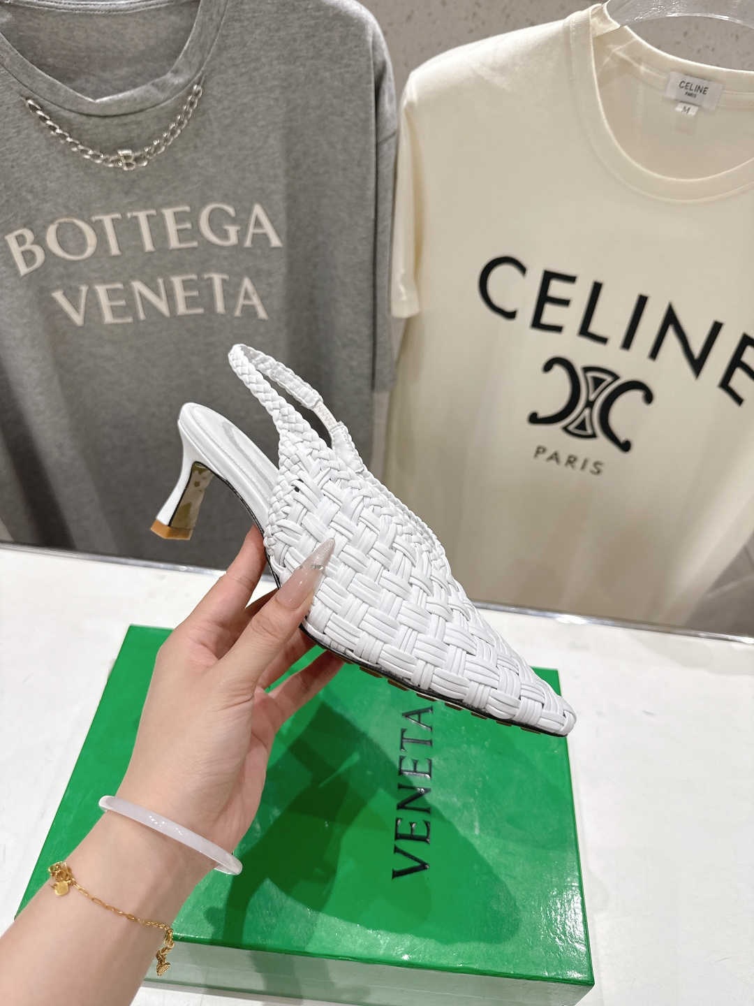 高版本出厂 Bottega Veneta/BV F065 2026ss夏季新款Parco Mule女士编