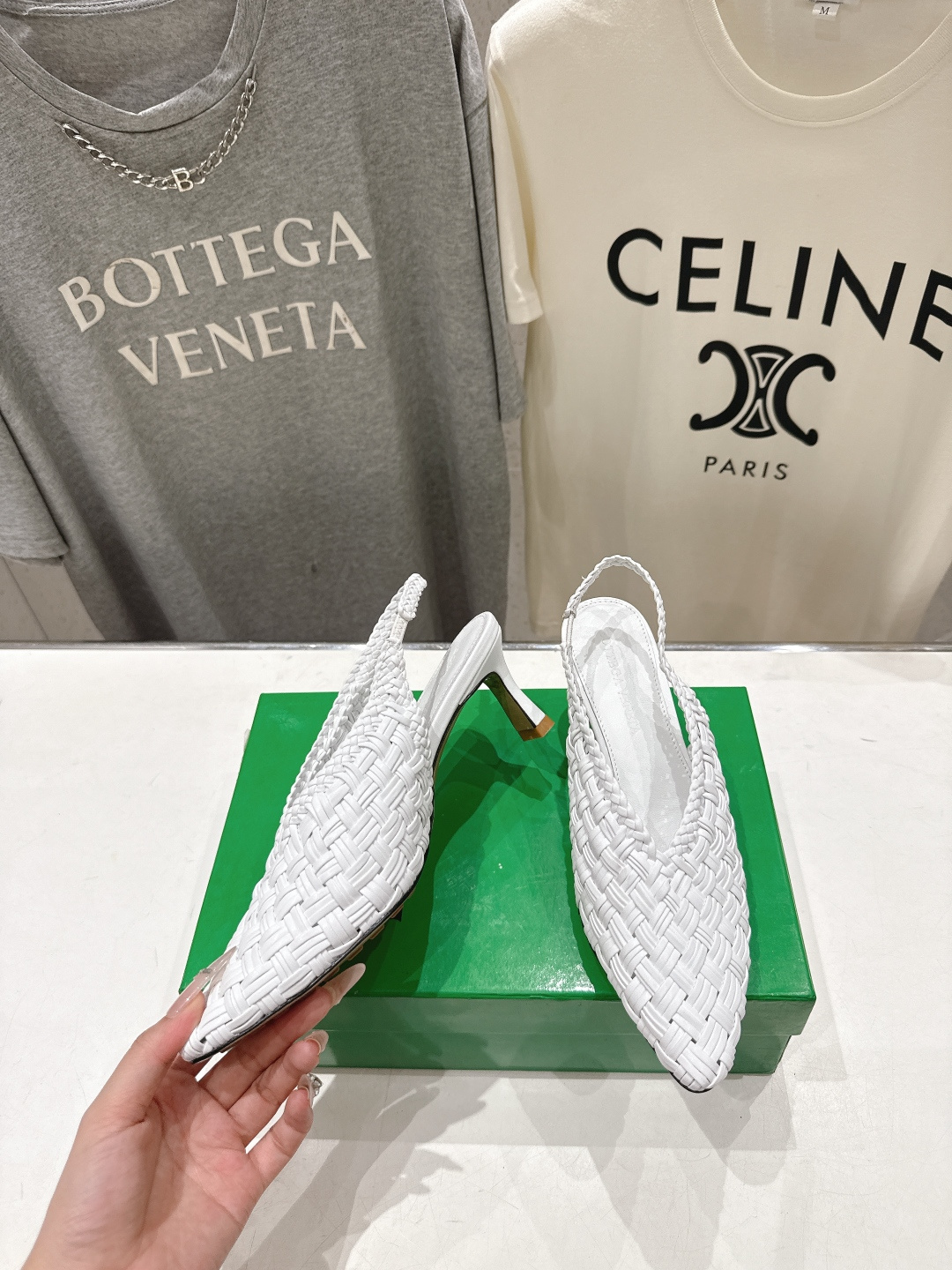 高版本出厂 Bottega Veneta/BV F065 2026ss夏季新款Parco Mule女士编