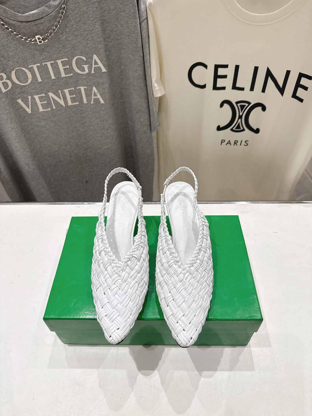 高版本出厂 Bottega Veneta/BV F065 2026ss夏季新款Parco Mule女士编