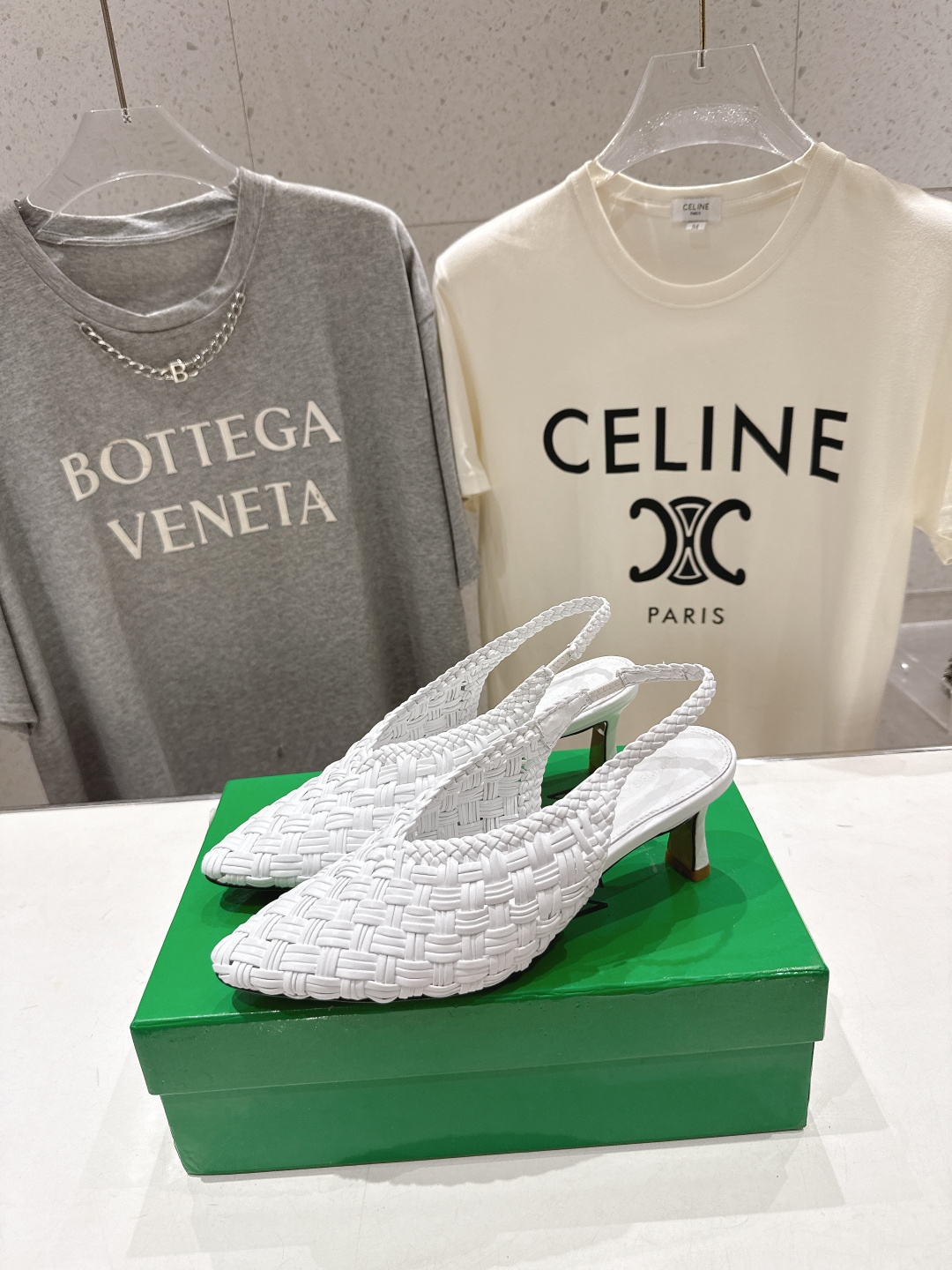 高版本出厂 Bottega Veneta/BV F065 2026ss夏季新款Parco Mule女士编