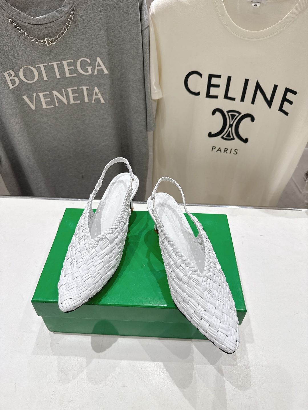 高版本出厂 Bottega Veneta/BV F065 2026ss夏季新款Parco Mule女士编