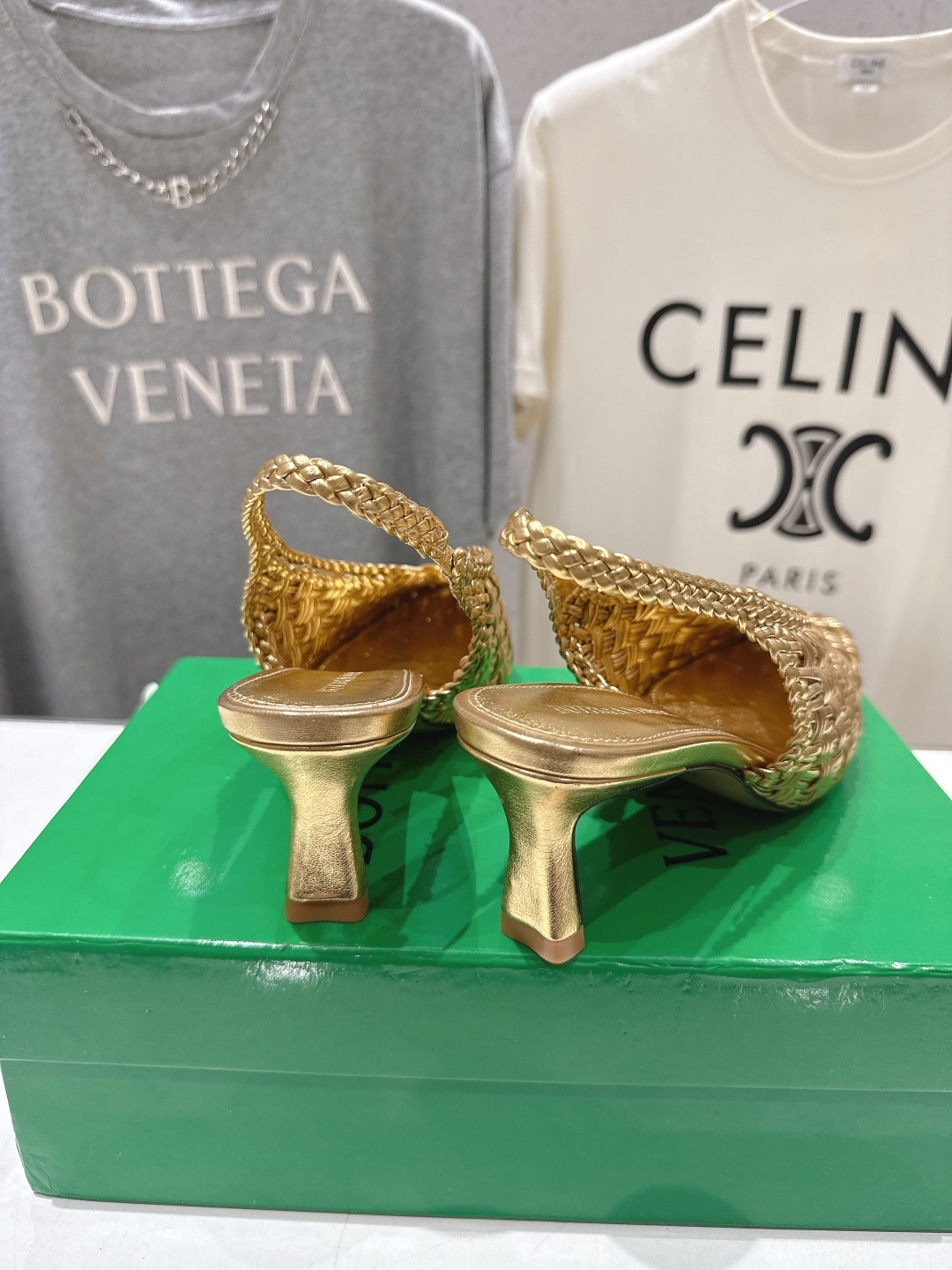 高版本出厂 Bottega Veneta/BV F065 2026ss夏季新款Parco Mule女士编