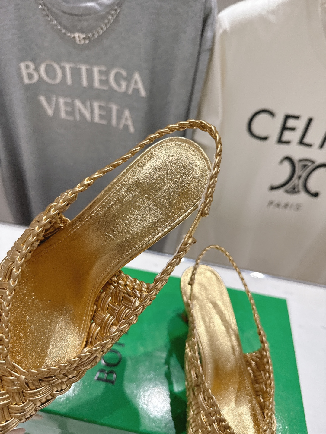 高版本出厂 Bottega Veneta/BV F065 2026ss夏季新款Parco Mule女士编