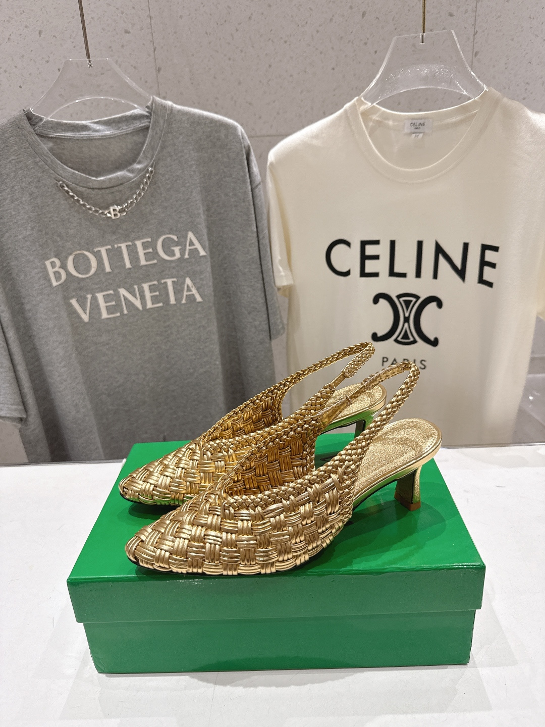 高版本出厂 Bottega Veneta/BV F065 2026ss夏季新款Parco Mule女士编