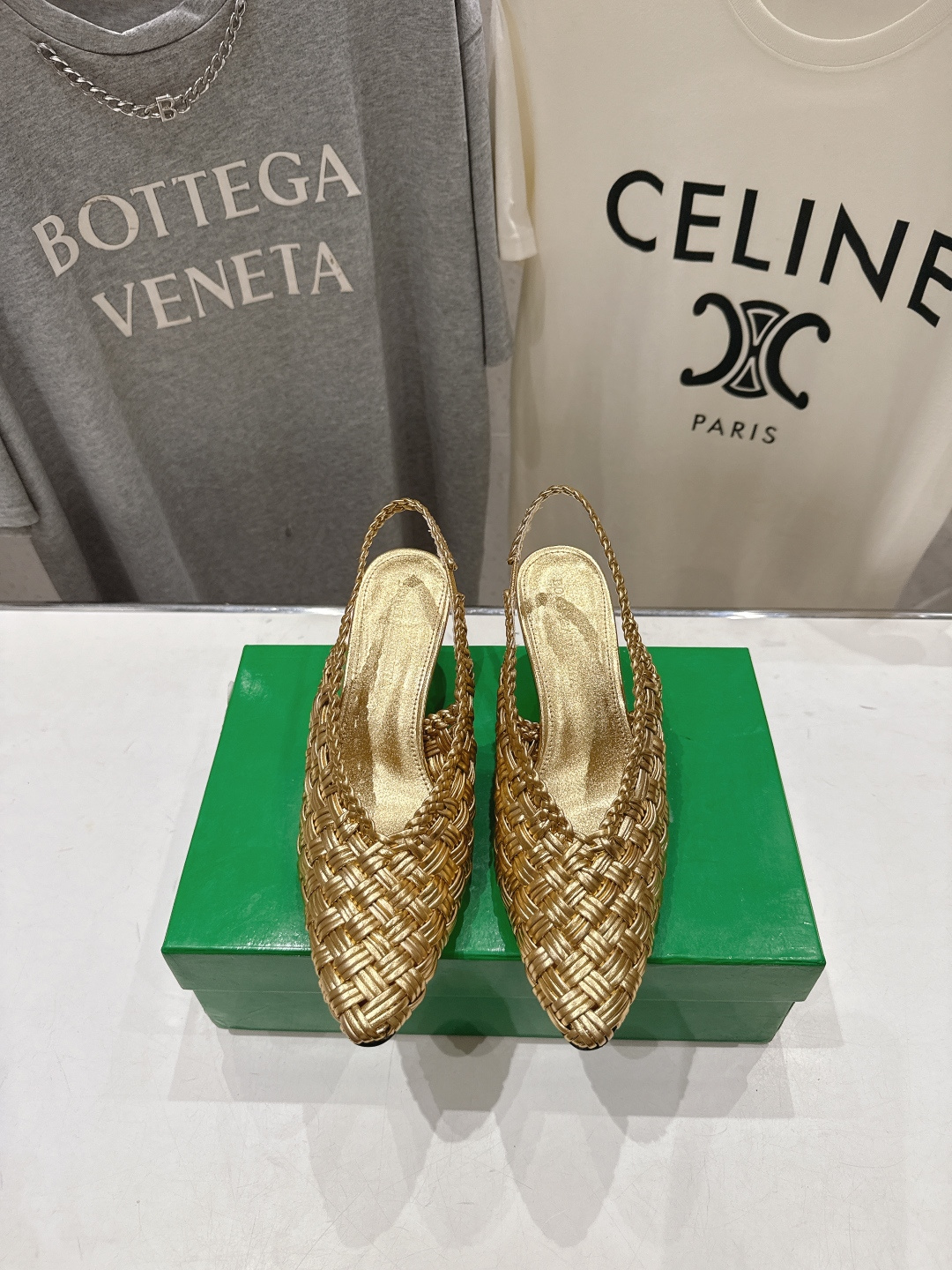高版本出厂 Bottega Veneta/BV F065 2026ss夏季新款Parco Mule女士编