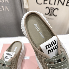 高版本出厂 MiuMiu*繆繆F027 26ss new arrival~Miu家走秀新款透气网纱德训 高版本出厂 MiuMiu*繆繆F027 26ss new arrival~Miu家走秀新款透气网纱德训