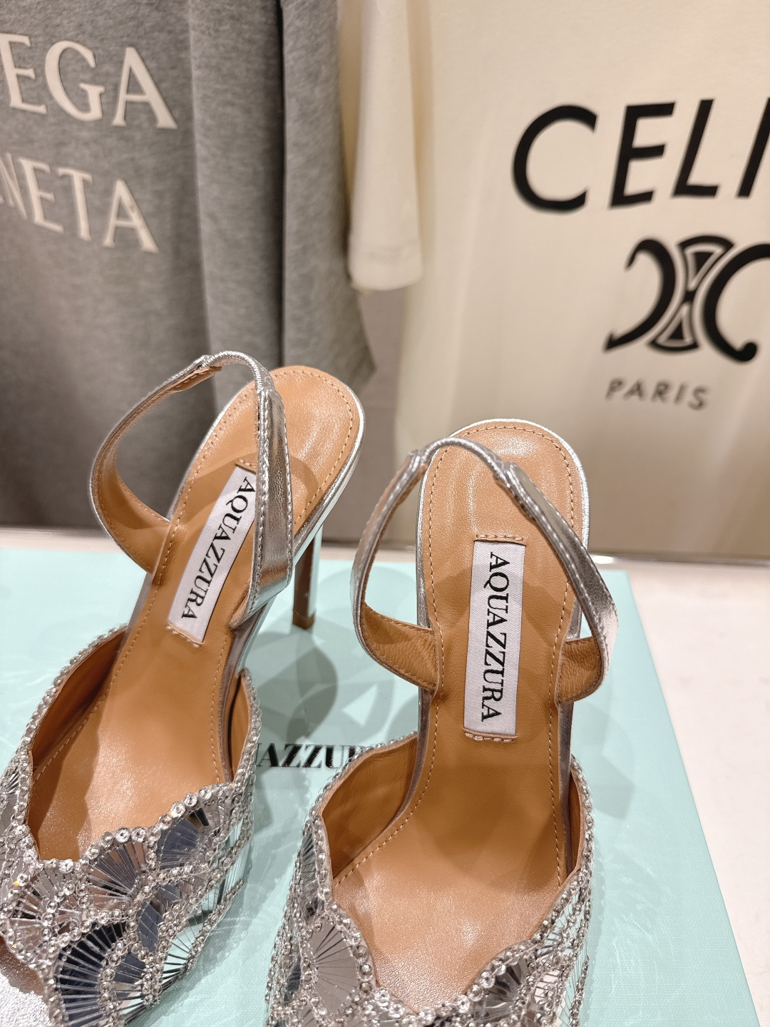 高版本出厂 「ᴀqᴜᴀᴢᴢᴜʀᴀ」AQUAZZURA/菠萝F072 2026ss夏季新款高跟鱼嘴凉鞋__