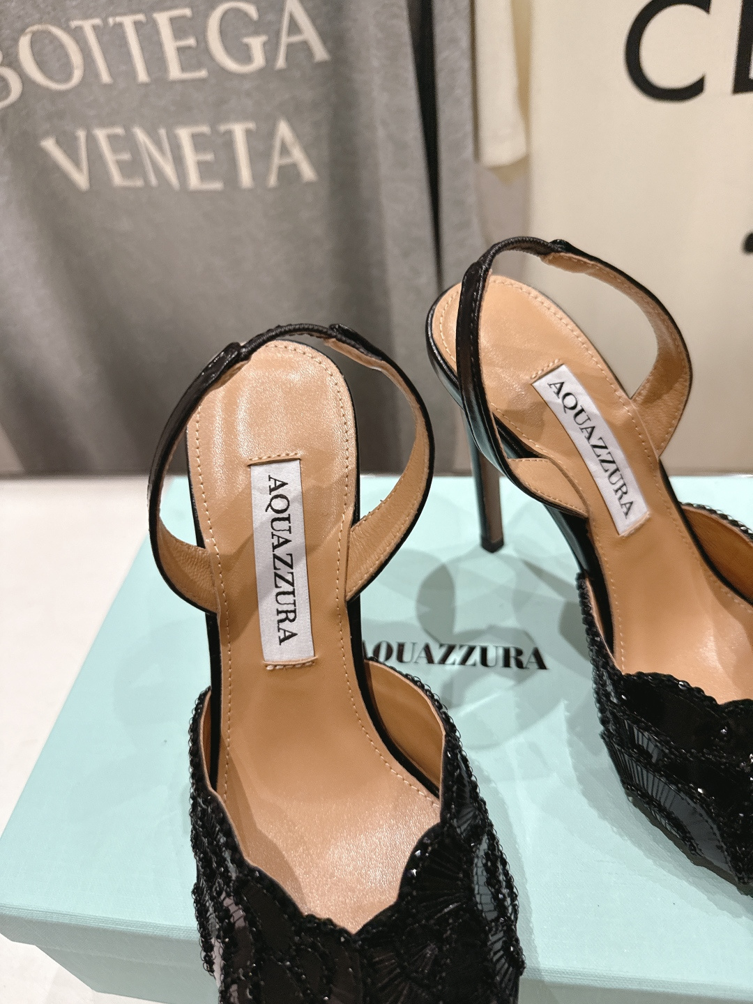 高版本出厂 「ᴀqᴜᴀᴢᴢᴜʀᴀ」AQUAZZURA/菠萝F072 2026ss夏季新款高跟鱼嘴凉鞋__