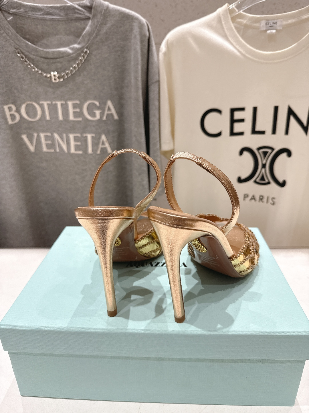 高版本出厂 「ᴀqᴜᴀᴢᴢᴜʀᴀ」AQUAZZURA/菠萝F072 2026ss夏季新款高跟鱼嘴凉鞋__