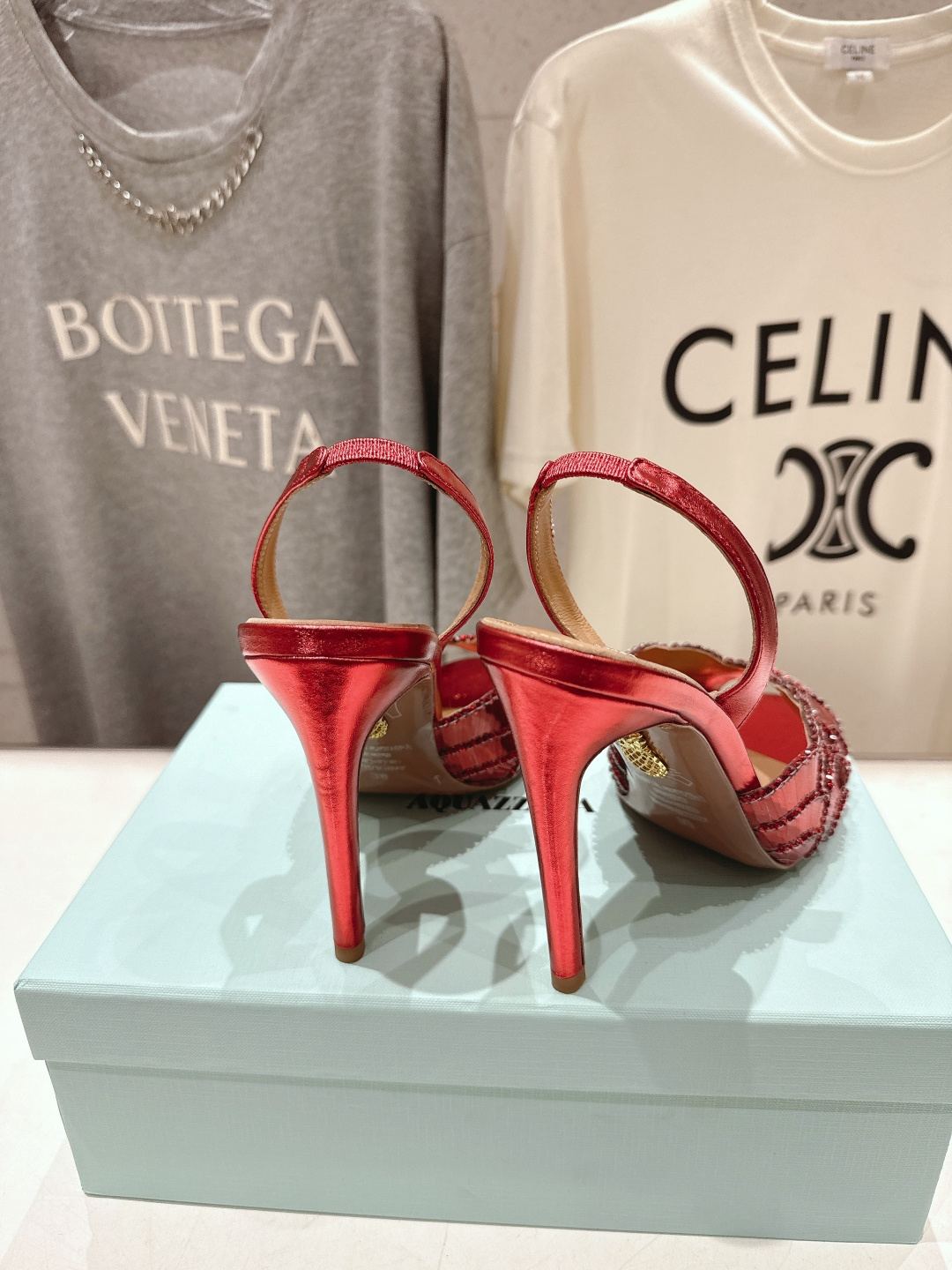 高版本出厂 「ᴀqᴜᴀᴢᴢᴜʀᴀ」AQUAZZURA/菠萝F072 2026ss夏季新款高跟鱼嘴凉鞋__