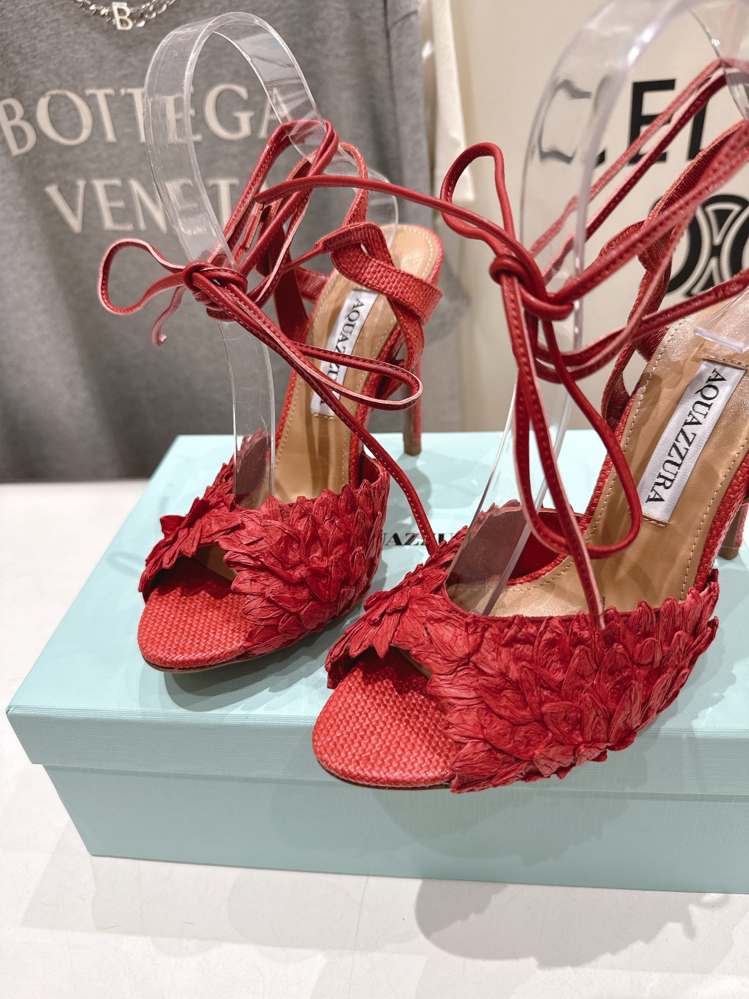 高版本出厂 「ᴀqᴜᴀᴢᴢᴜʀᴀ」AQUAZZURA/菠萝F072 2026ss夏季新款高跟鱼嘴凉鞋__