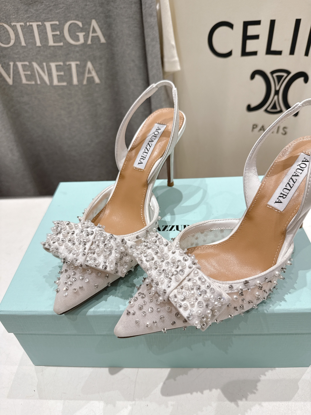 高版本出厂 「ᴀqᴜᴀᴢᴢᴜʀᴀ」AQUAZZURA/菠萝F072 2026ss夏季新款Very Bow