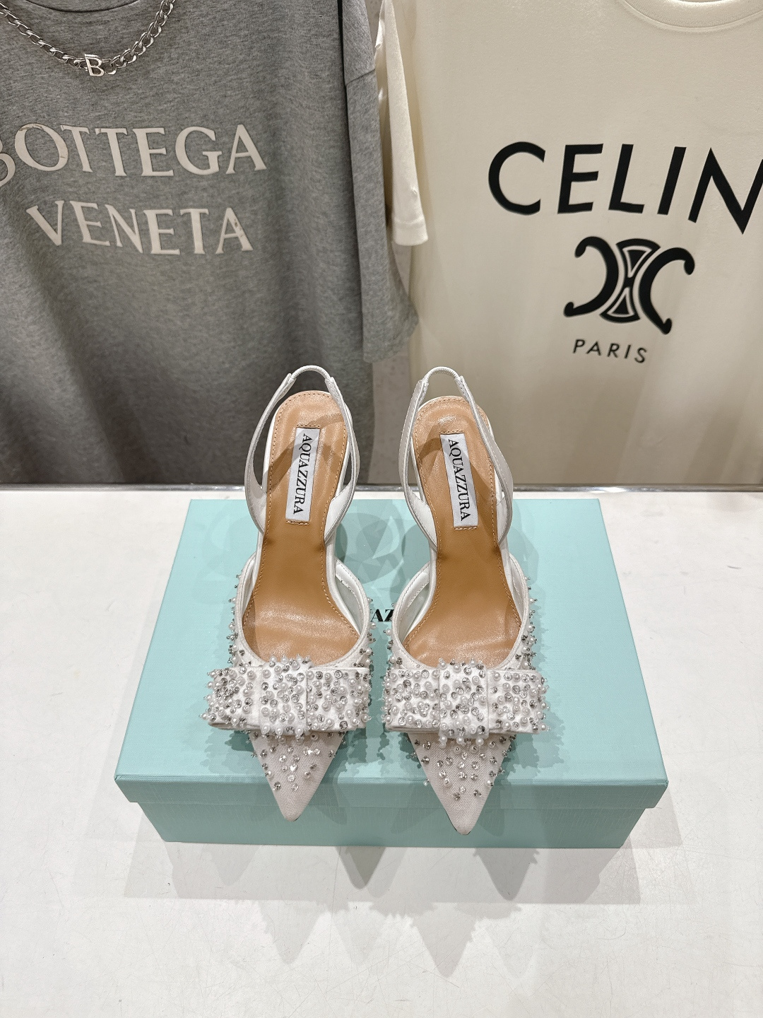 高版本出厂 「ᴀqᴜᴀᴢᴢᴜʀᴀ」AQUAZZURA/菠萝F072 2026ss夏季新款Very Bow