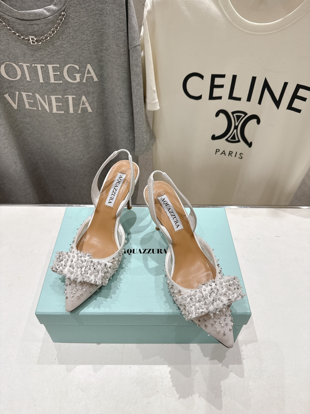 高版本出厂 「ᴀqᴜᴀᴢᴢᴜʀᴀ」AQUAZZURA/菠萝F072 2026ss夏季新款Very Bow