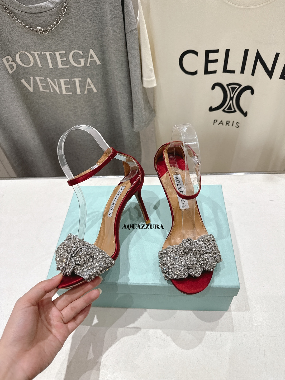 高版本出厂 「ᴀqᴜᴀᴢᴢᴜʀᴀ」AQUAZZURA/菠萝F072 2026ss夏季新款Very Bow