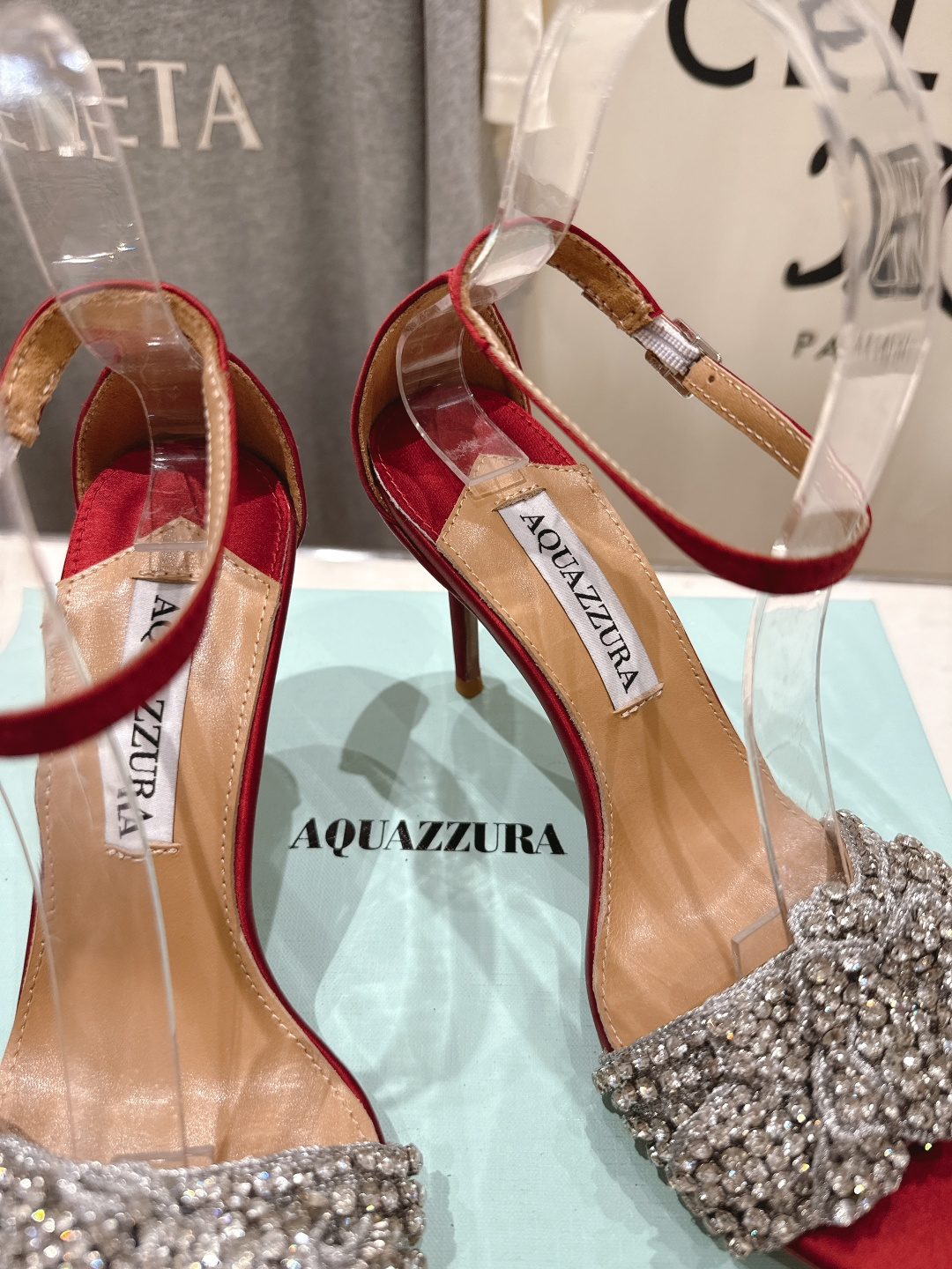 高版本出厂 「ᴀqᴜᴀᴢᴢᴜʀᴀ」AQUAZZURA/菠萝F072 2026ss夏季新款Very Bow