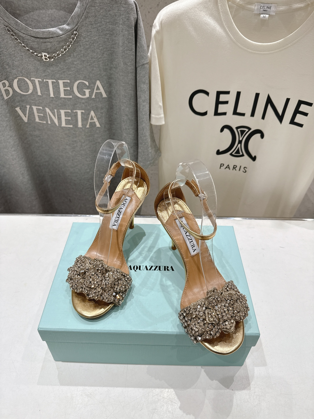 高版本出厂 「ᴀqᴜᴀᴢᴢᴜʀᴀ」AQUAZZURA/菠萝F072 2026ss夏季新款Very Bow