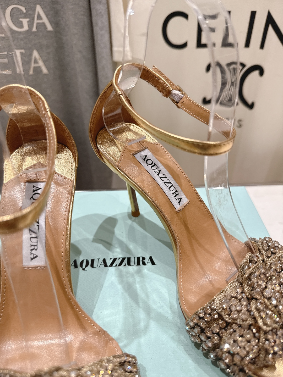 高版本出厂 「ᴀqᴜᴀᴢᴢᴜʀᴀ」AQUAZZURA/菠萝F072 2026ss夏季新款Very Bow