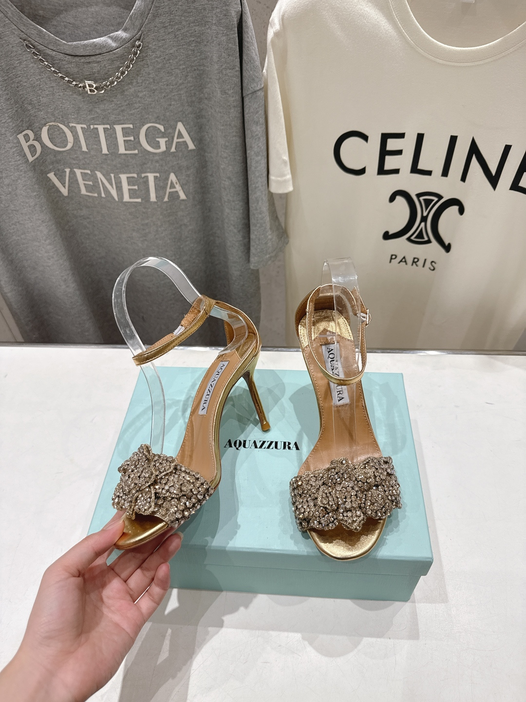 高版本出厂 「ᴀqᴜᴀᴢᴢᴜʀᴀ」AQUAZZURA/菠萝F072 2026ss夏季新款Very Bow