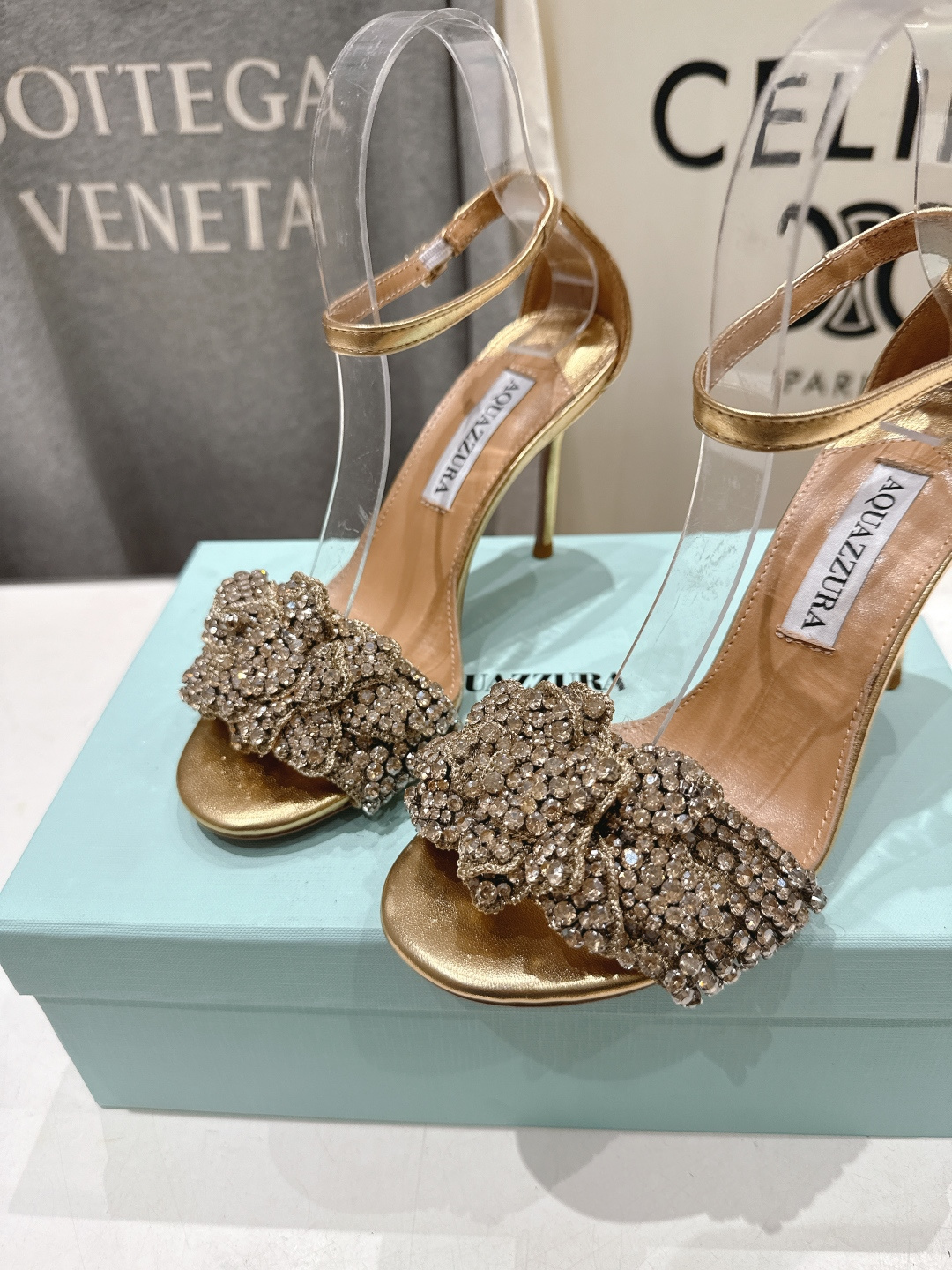 高版本出厂 「ᴀqᴜᴀᴢᴢᴜʀᴀ」AQUAZZURA/菠萝F072 2026ss夏季新款Very Bow