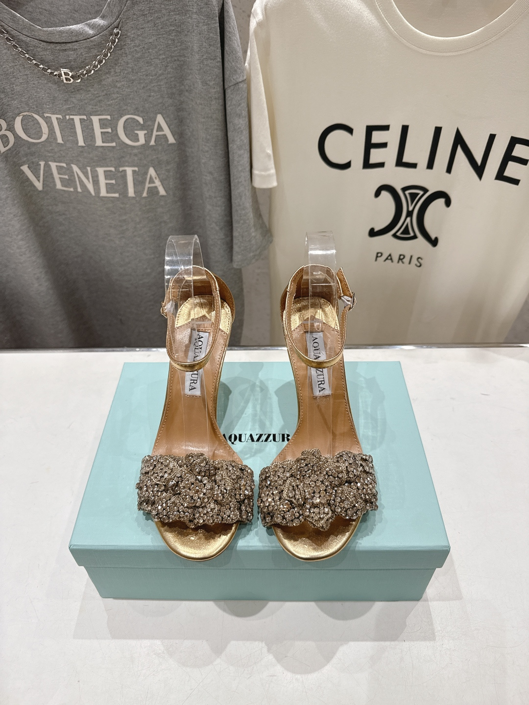 高版本出厂 「ᴀqᴜᴀᴢᴢᴜʀᴀ」AQUAZZURA/菠萝F072 2026ss夏季新款Very Bow