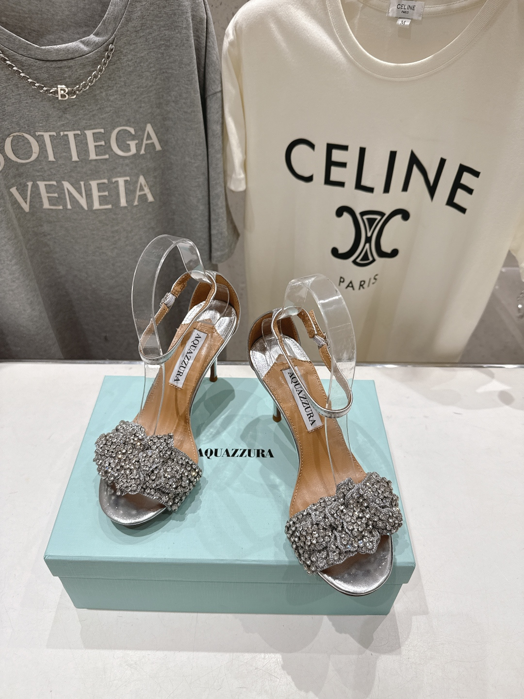 高版本出厂 「ᴀqᴜᴀᴢᴢᴜʀᴀ」AQUAZZURA/菠萝F072 2026ss夏季新款Very Bow