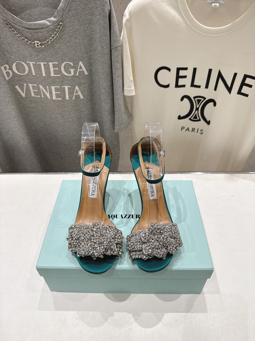 高版本出厂 「ᴀqᴜᴀᴢᴢᴜʀᴀ」AQUAZZURA/菠萝F072 2026ss夏季新款Very Bow