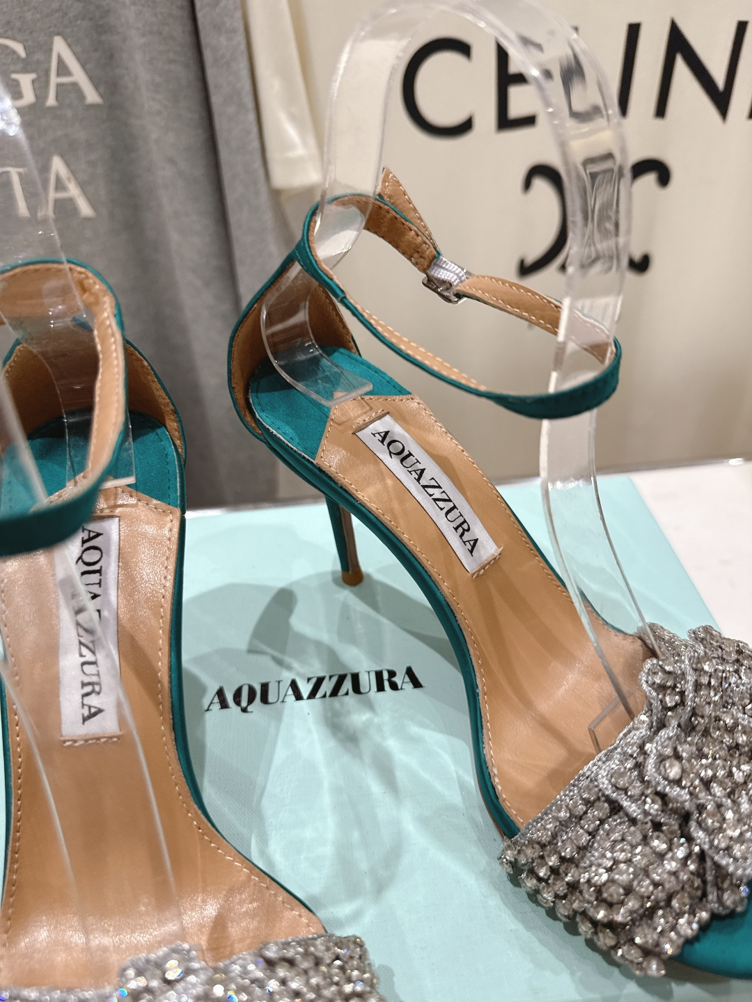 高版本出厂 「ᴀqᴜᴀᴢᴢᴜʀᴀ」AQUAZZURA/菠萝F072 2026ss夏季新款Very Bow
